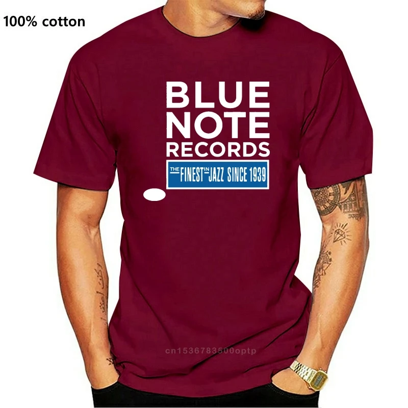 

Новая мужская футболка NEU BLUE NOTE с ярлыком Jazz Music от S до 3XL