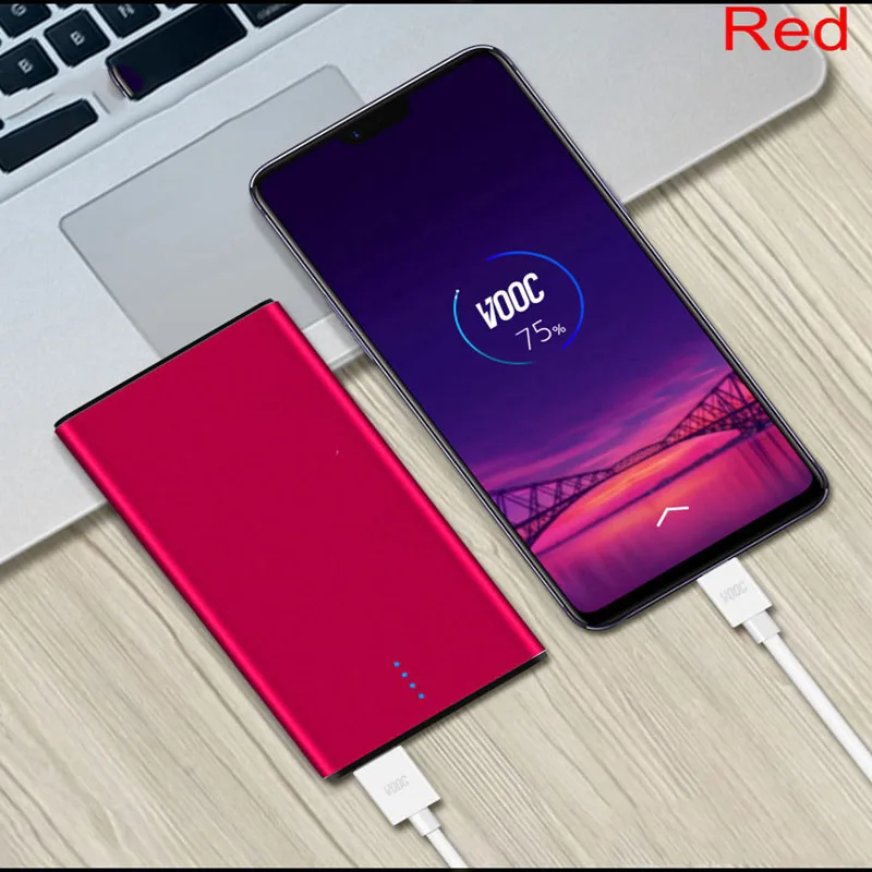10000 мА/ч, Vooc Мощность банк тире 5V 4A для Oneplus 5 T, 5, 6, 6 S, T 3T Oppo R15 R11 R9S тире Vooc Зарядное устройство