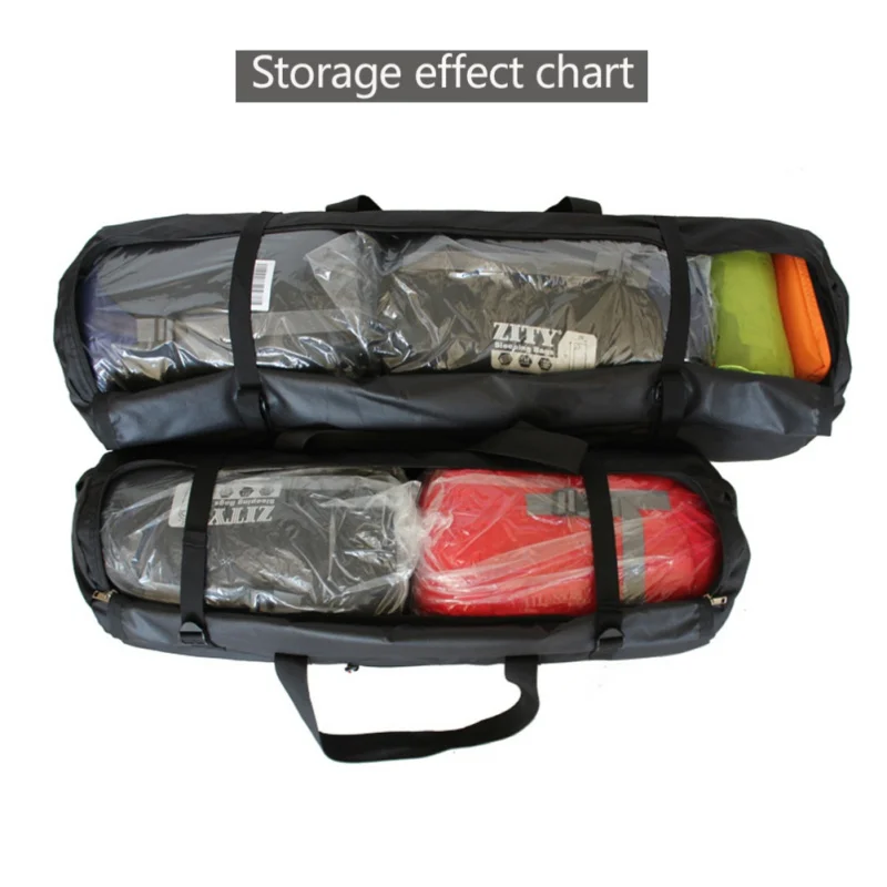 Outdoor Multi-function Folding Tent Bag Waterproof Luggage Handbag Sleeping Bag Storage Pouch For Hiking Camping Travel Holders