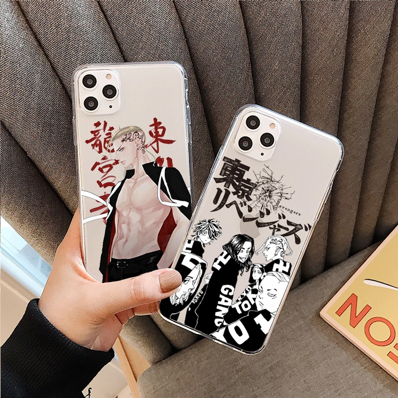 

Tokyo Revengers Phone Cover For iPhone 11 12 13 Pro Max X XR XS Max 6 6S 7 8 Plus 12 13Mini SE2020 Soft Silicone clear TPU Case
