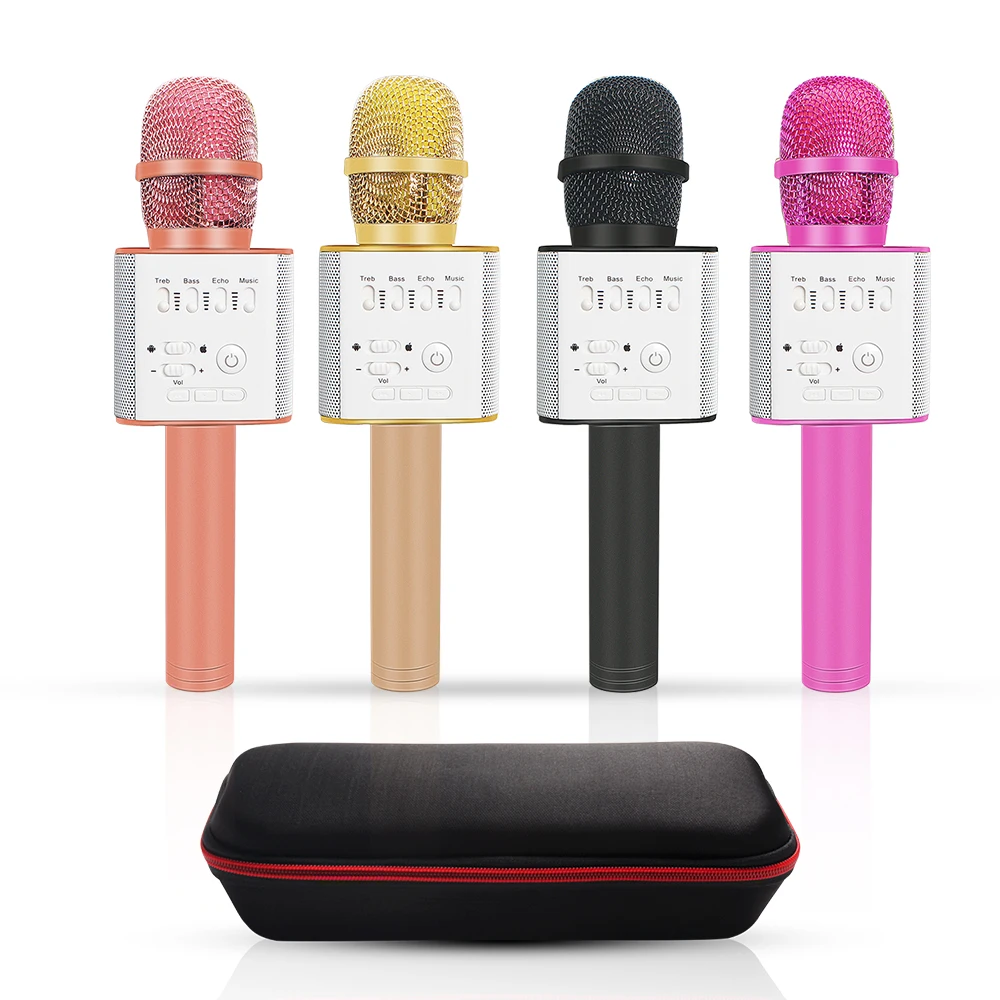 Профессиональный Bluetooth Беспроводной микрофона караоке микрофон громкой связи