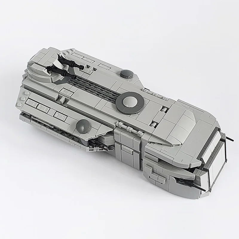 Конструктор MOC корабль космический игрушки обучающие строительные блоки для