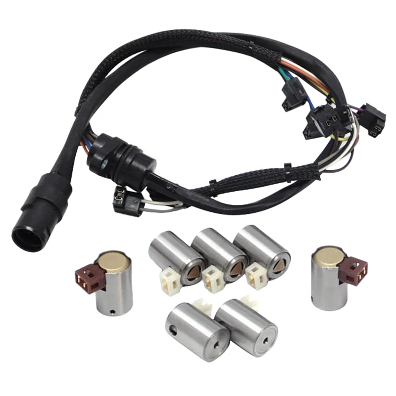

Transmission Solenoid Set with H.D. Wire Harness for 01M O1M 1995-2004 New (99103)X