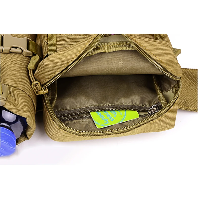 Tactical Waist Pack Outdoor Sports Water Bag Molle Hiking Hunting Bags Climbing Camping Waterproof Bags  Multi Function  Package