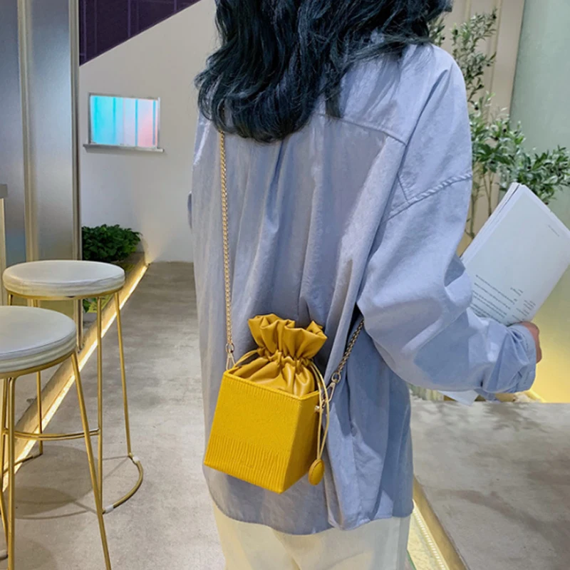 Новые простые сумки-мешки для женщин 2019 роскошные сумки в руку женская обувь из PU