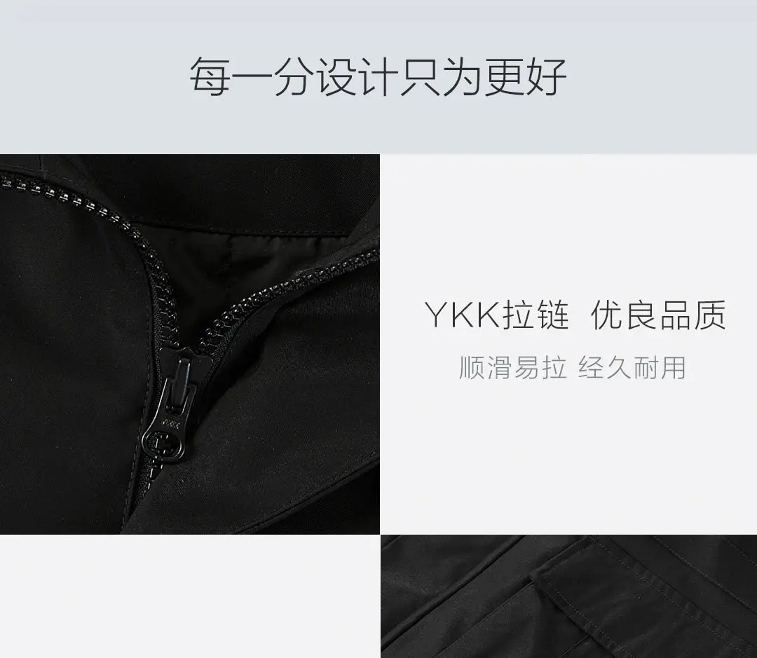 Xiaomi Youpin Uleemark Для Мужчин's оснастки хлопковая куртка 3m теплые удобные бархатные ткань "с памятью" Зимняя оснастка Стиль дизайн