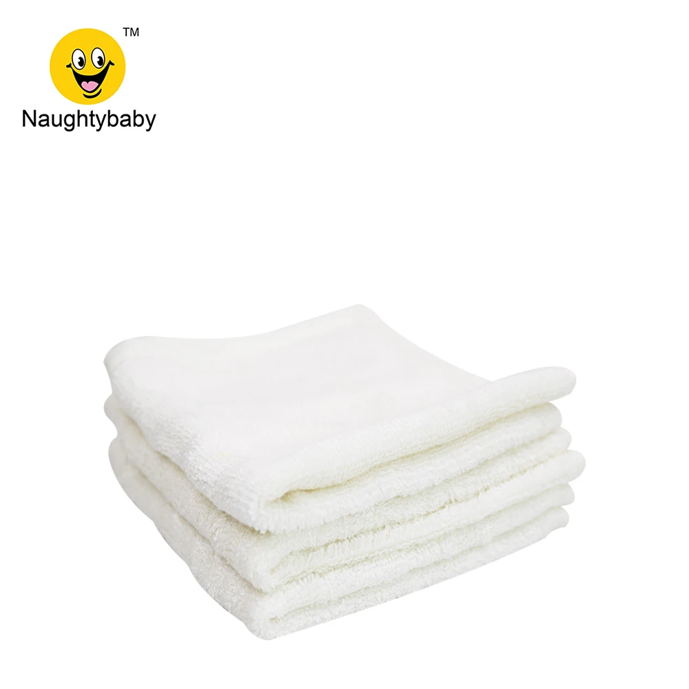 Hot Sale Organic Reusable Bamboo Terry Baby Cloth Wipes Washable Reusable Towel Wipes 500pcs/lot