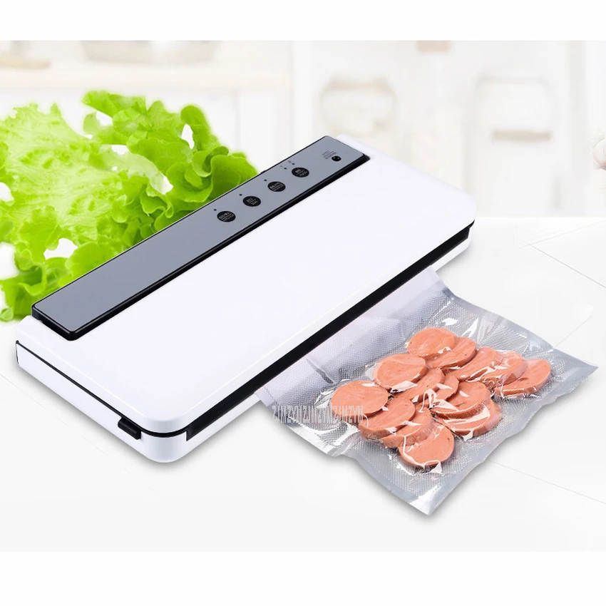 

SJ-201A 300mm External Pumping Vacuum Sealing Packaging Sealer Plastic Bag Vacuum Sealer Automatic Fruit Food Sealing Machine