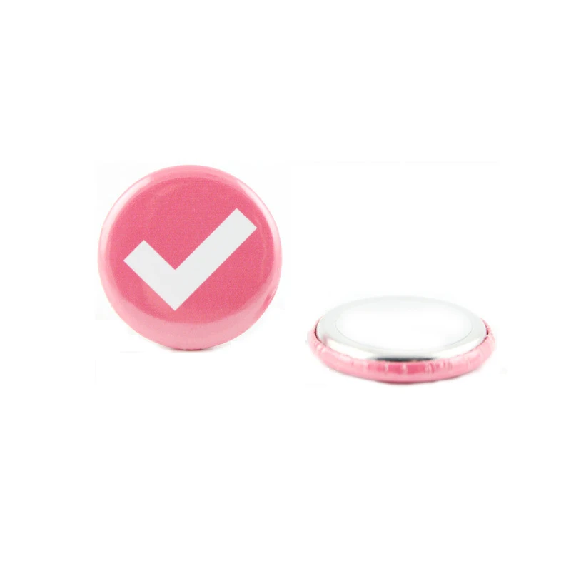 1000 шт. 58 мм прочные магнитные пуговицы магнит пустой Магнитный значок на