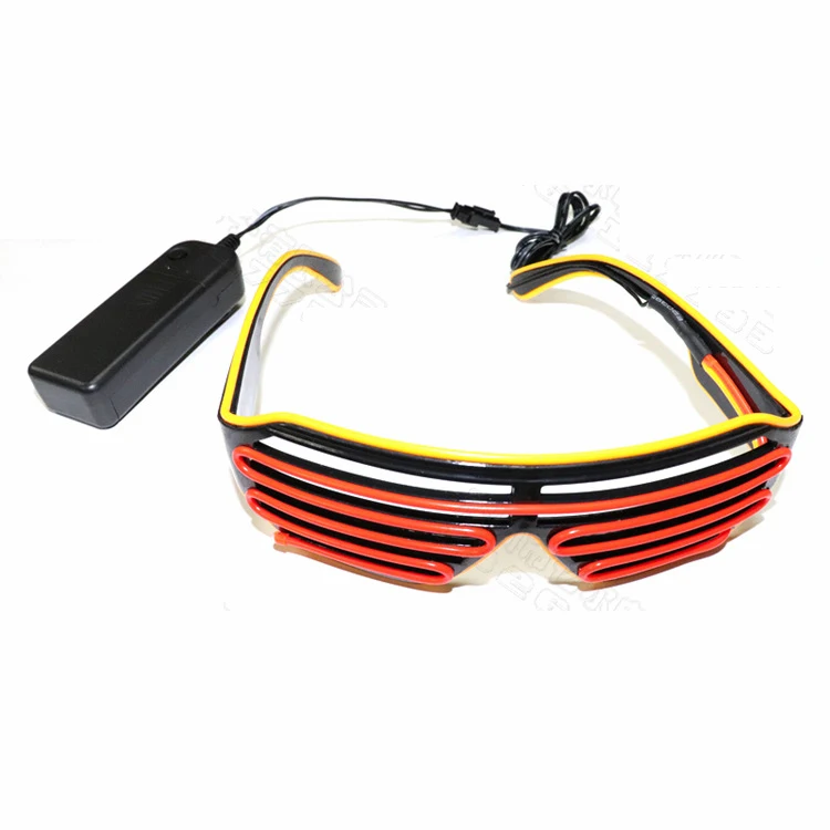 Светящиеся очки на батарейках для вечевечерние бара танцев мужчин и женщин