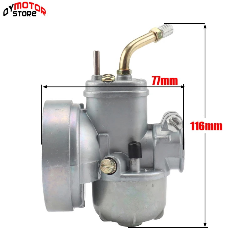 Новый 17 мм карбюратор замена мопед велосипед подходит puch carb bing стиль для Puch Bing Dax