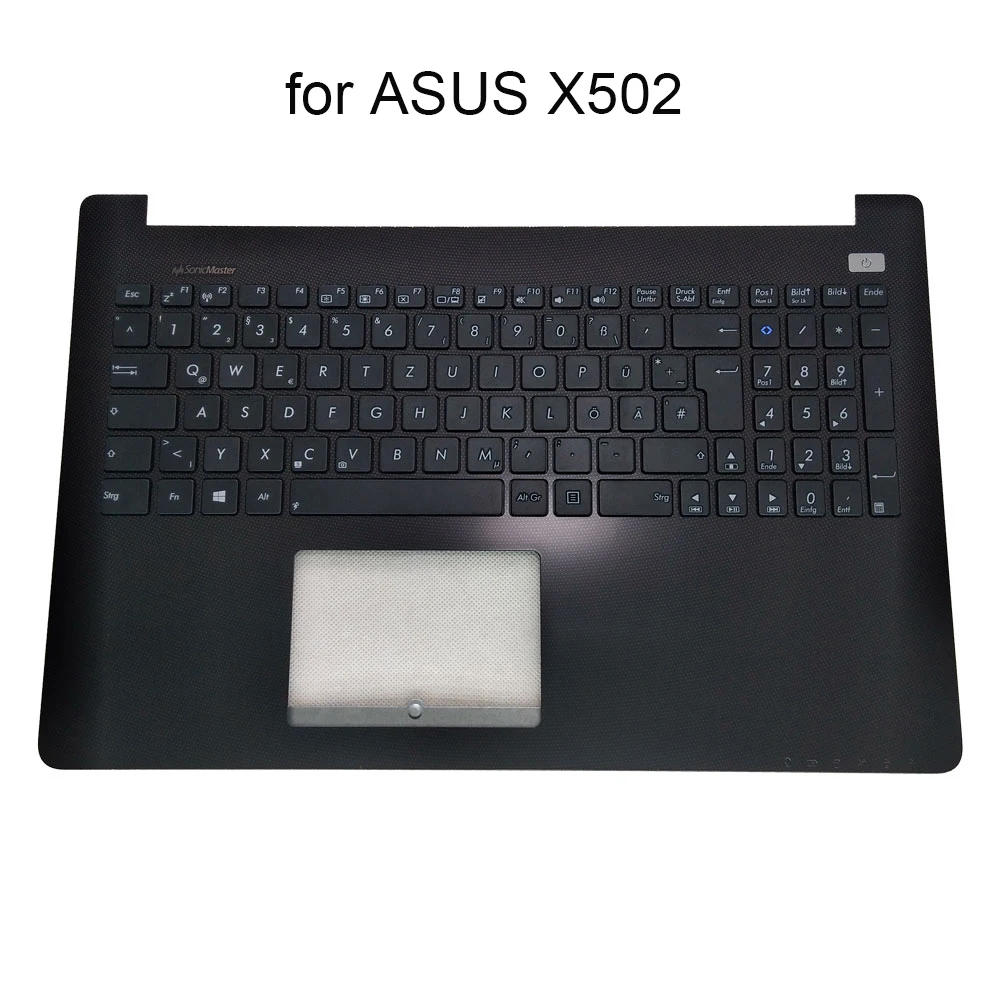 

German keyboard for Asus X502 X502C X502A X502U X502EI X502X X502CA GR laptops Keyboards Palmrest cover 13NB00I1AP0501 612AGE00