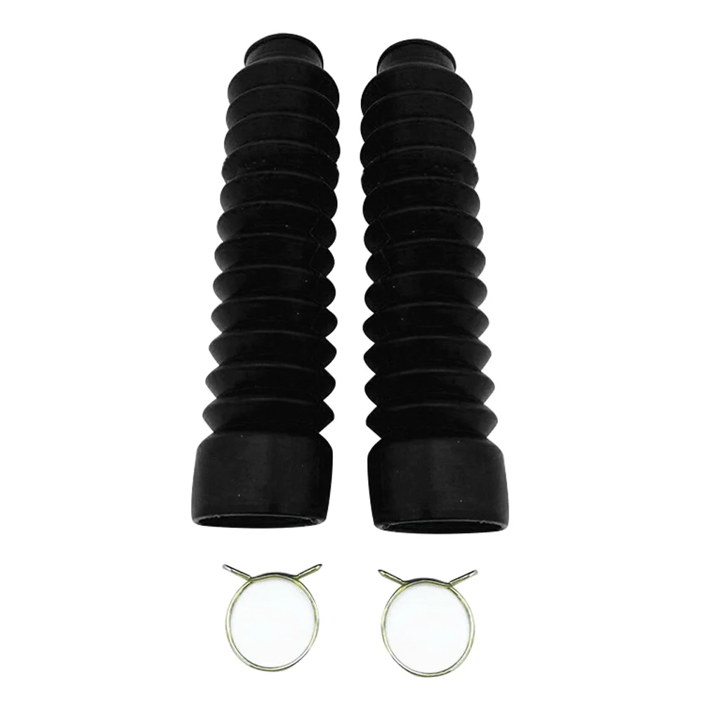 

1 Pair Strong Toughness Universal Suspension Dustproof Boot With Cover Gaiters Fork Shock Motorcycle
