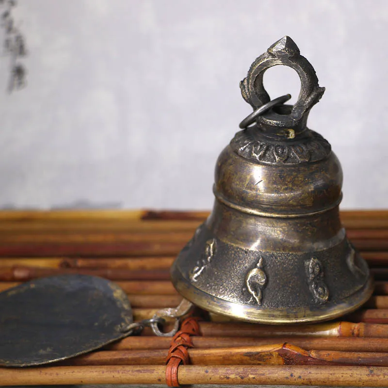 Китайские колокольчики из чистой меди старинный ветряной колокольчик украшение