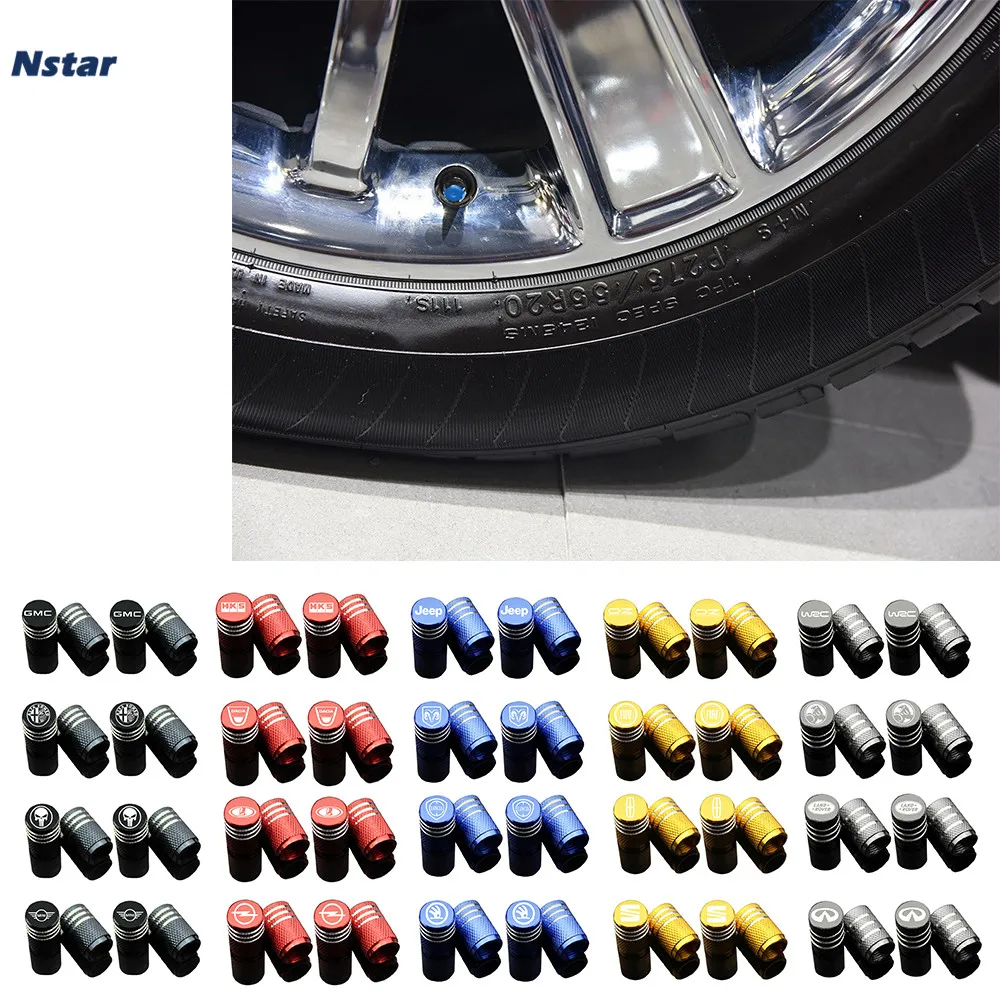 Колпачок клапана колеса Nstar Blue 4 шт./лот колпачок шины аксессуары для украшения