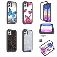 for iphone 12 11 pro xr xs max 8 7 6 6s plus 360 full body slim armor case with front frame hard pc tpu 2 in1 full cover