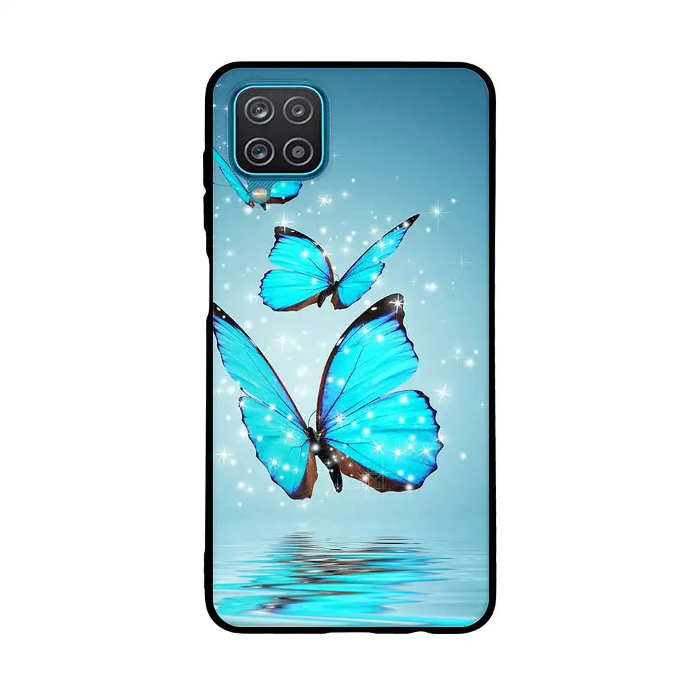 

Phone Case For Samsung Galaxy A12 Case 6.5" Soft Silicon TPU Covers For Samsung Galaxy A12 Case Bumper Bag Fundas Coque Shell