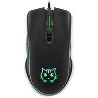 ergonomic wired gaming mouse led 2400 dpi usb computer mouse gamer rgb mice silent mause with backlight cable for pc laptop