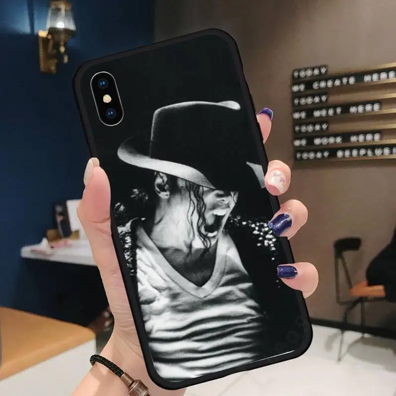

Michael Jackson American famous singer Phone Case for iPhone 11 12 pro XS MAX 8 7 6 6S Plus X 5S SE 2020 XR