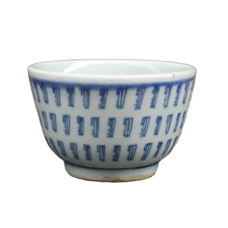 

Chinese antique porcelain, blue and white porcelain, cactus porcelain cup