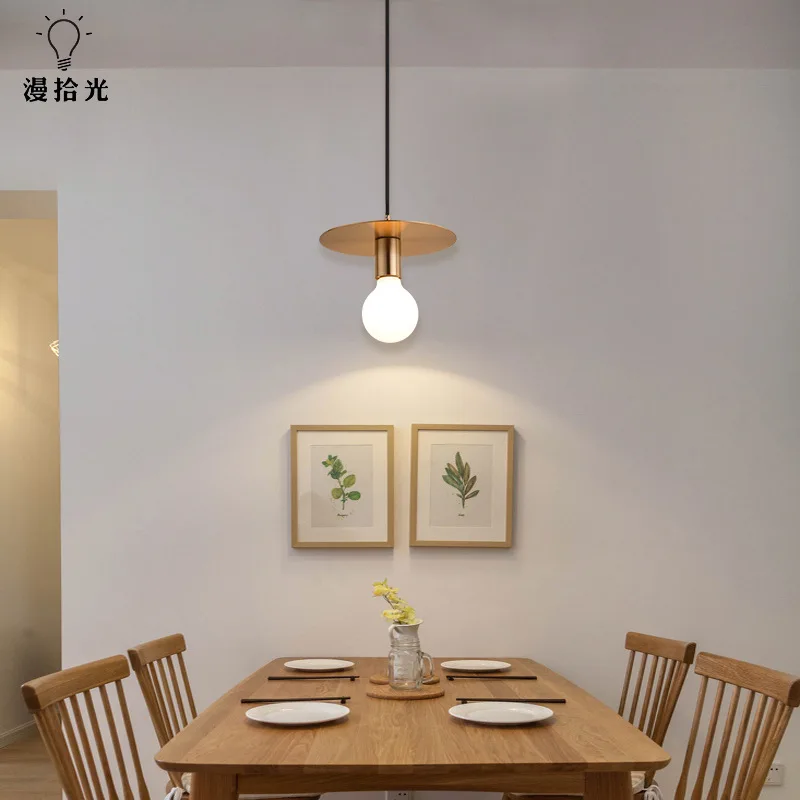 

japan industrial lamp wood living room lustre pendente