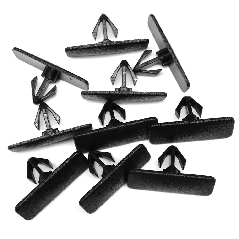 

10Pcs Nylon Rocker Panel Moulding Retainer Clips 5/16" Hole For GM 10437565