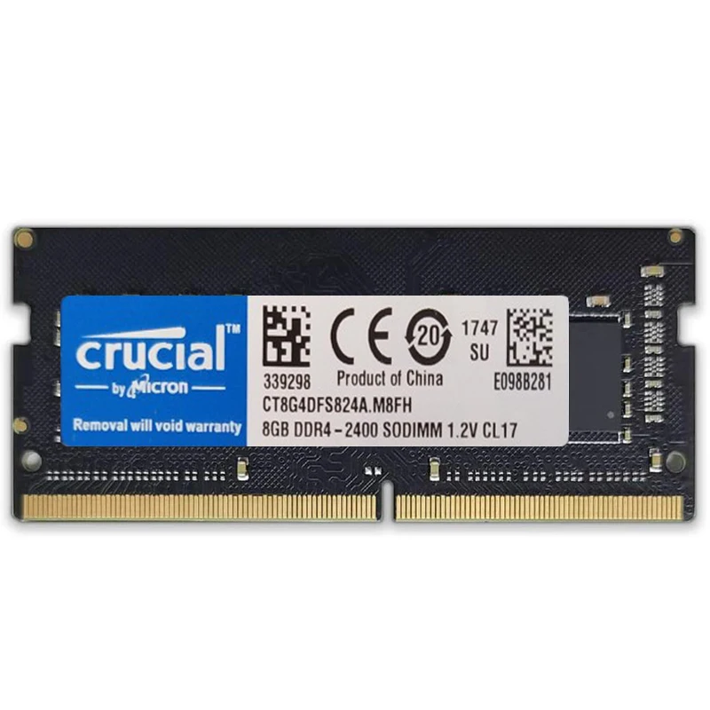Оперативная память Crucial DDR4 для ноутбука 4 ГБ 8 16 2400 МГц 2666 3200 PC4 | Компьютеры и офис