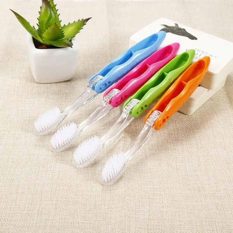 

1PCS Toothbrush Foldable Travel Replacement Soft Bristle Toothbrush Environmentally Health Oral Car Travel Portable Tooth Brush