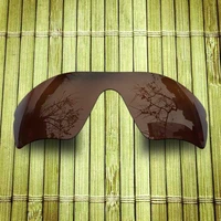 polarized replacement lense for oakley radar path sunglasses frame true color mirrored coating brown options