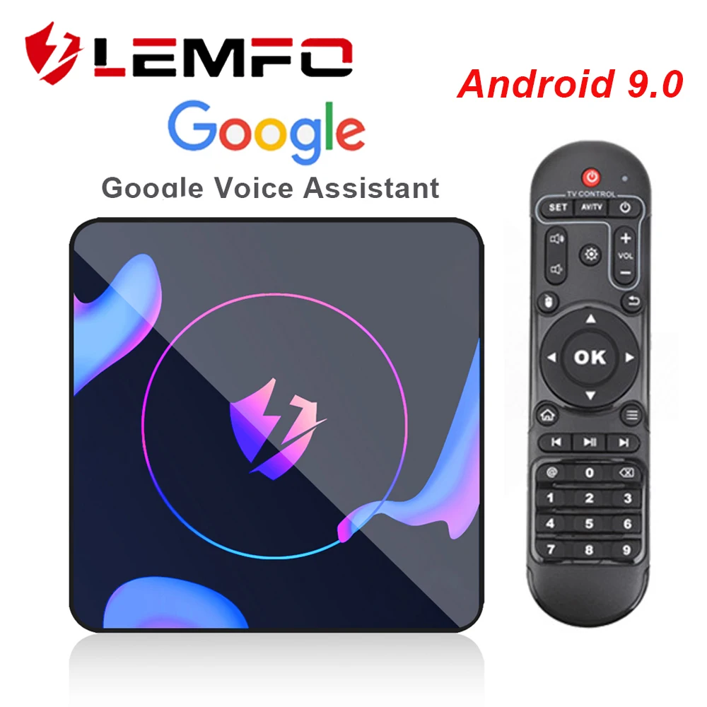 LEMFO LET1 RK3318 Смарт ТВ приставка Android 9 0 Испания Франция Ip tv подписка PK H96 Max Поддержка
