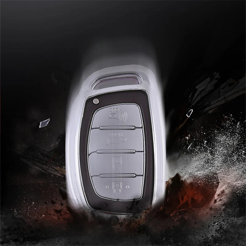 Флип Меховой чехол для ключа автомобиля для hyundai Verna Sonata Tucson Fe TM 20 Solaris Azera Grandeur i30 i35 iX20 чехол для смарт-держателя