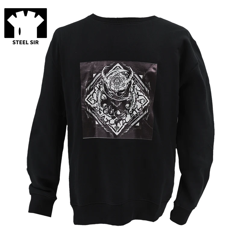 

Casual Mens Hoodies Black Corduroy Warm Sweatshirt Casual Printing Tops Long Sleeves