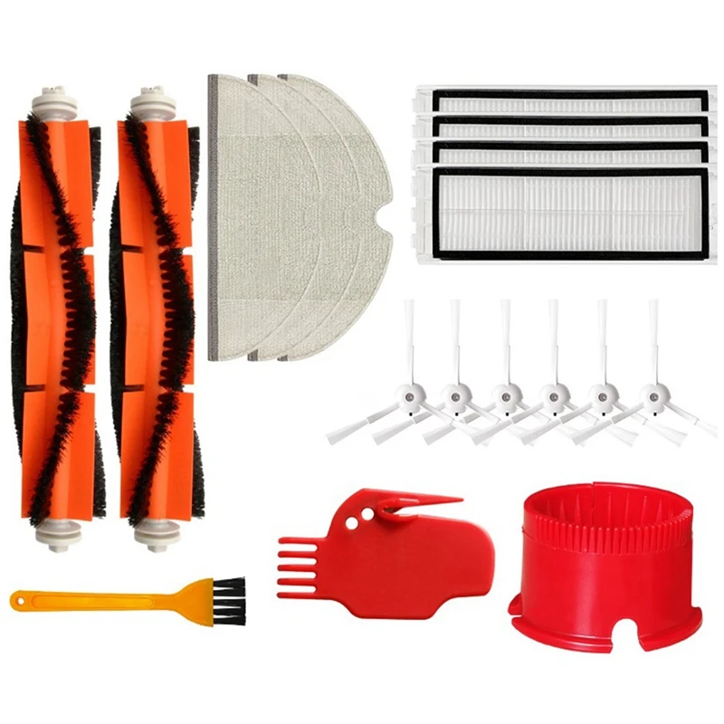 

HEPA Filter Side Brush Main Brush for Xiaomi Roborock S5 T60 T65 T7 Vacuum Cleaner Parts Accessories