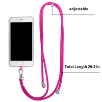 wholesale mobile phone lanyard key ring sling badge neckband keychain anti lost badges id cell phone rope neck straps for xiaomi