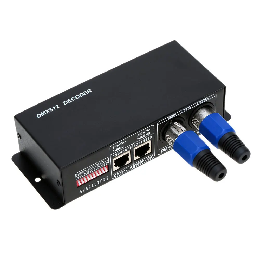 Цена по прейскуранту завода изготовителя 4A RJ45 DMX PWM Управление сигнала 4 Каналы 4CH