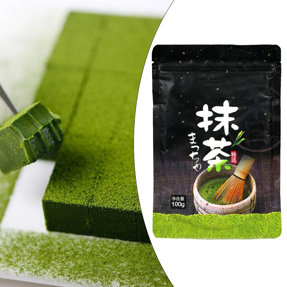 

NEW 100g Matcha Powder Chocolate Ice Cream Cake Kitchen Baking Ingredients China Matcha Green Tea Powder Bread Baking Tools