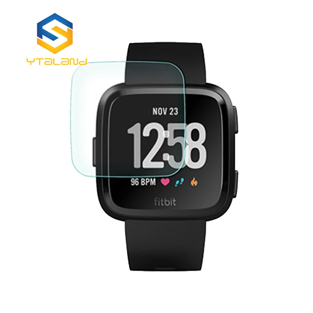 2.5D 9H Твердость Премиум Закаленное стекло Защита экрана для умных часов Fitbit Versa