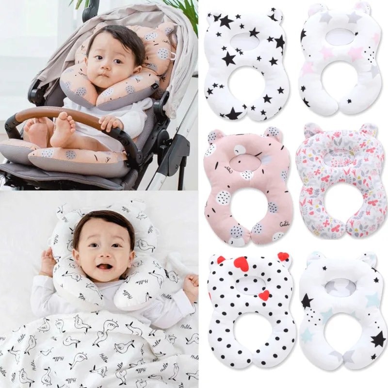 Pudcoco 2019 Brand New Style Baby Car Seat Stroller Pram Soft Head Neck Body Support Cushion Pillow Newborn | Мать и ребенок