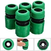 5pcs 5 5x3 2cm 12 green hose joint coupling connector for garden irrigation irrigation balcony flowers garden water connector