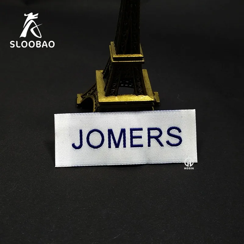 Заказной тканый ярлык 1000 шт./этикетка основной моющийся для