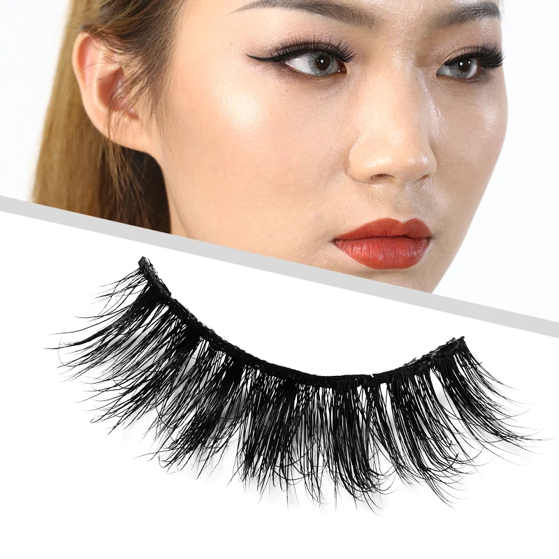 Модные 3D накладные ресницы из норки Набор накладных ресниц ручной работы