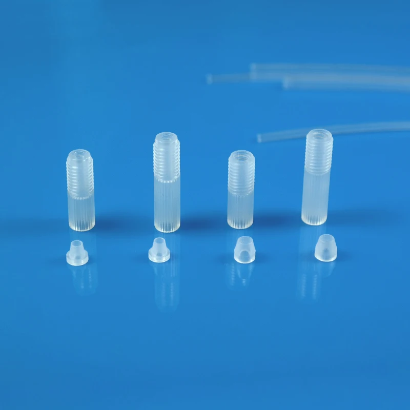 Жесткая PTFE Трубка быстрого соединения без утечки несколько гаек дизайн трубки