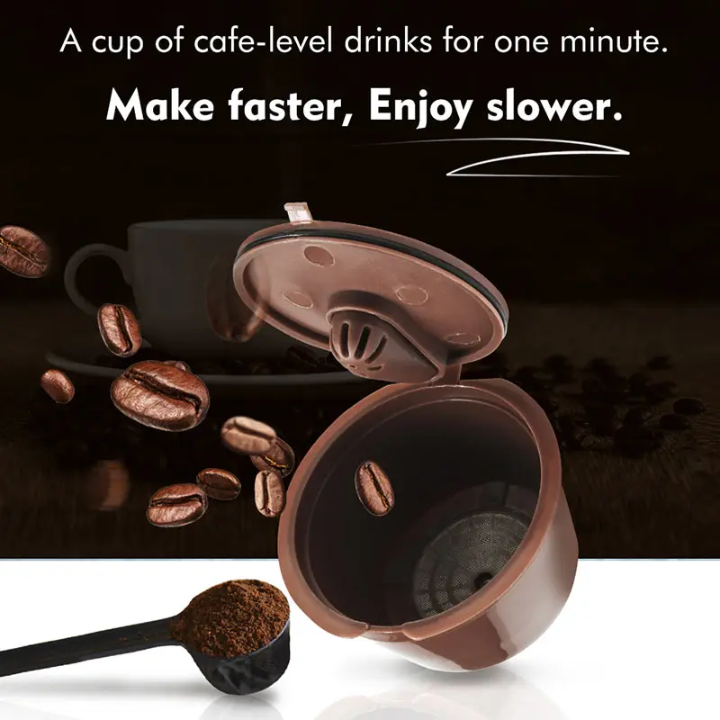 Капсула для кофе Dolce Gusto 3-го поколения фильтр-чашка многоразовый фильтр чайные