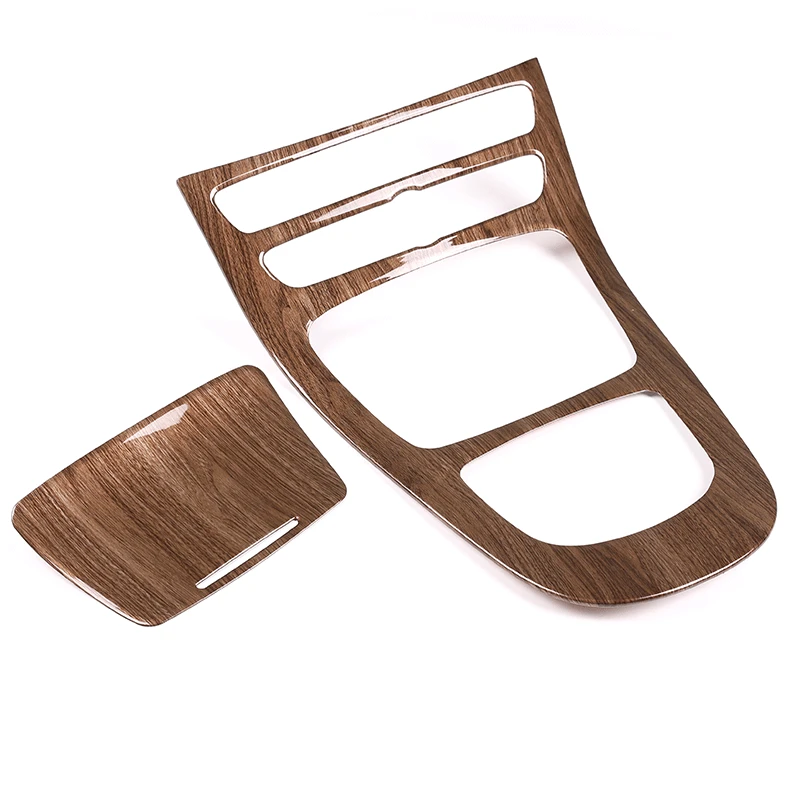 Новая 1 пара консоль панель передач рамка панельная Накладка для коробки Mercedes Benz