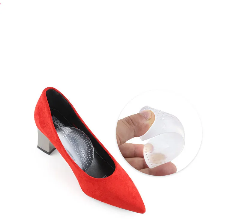 Гелевые подушечки для обуви ортопедические массажный эффект стельки Плоская