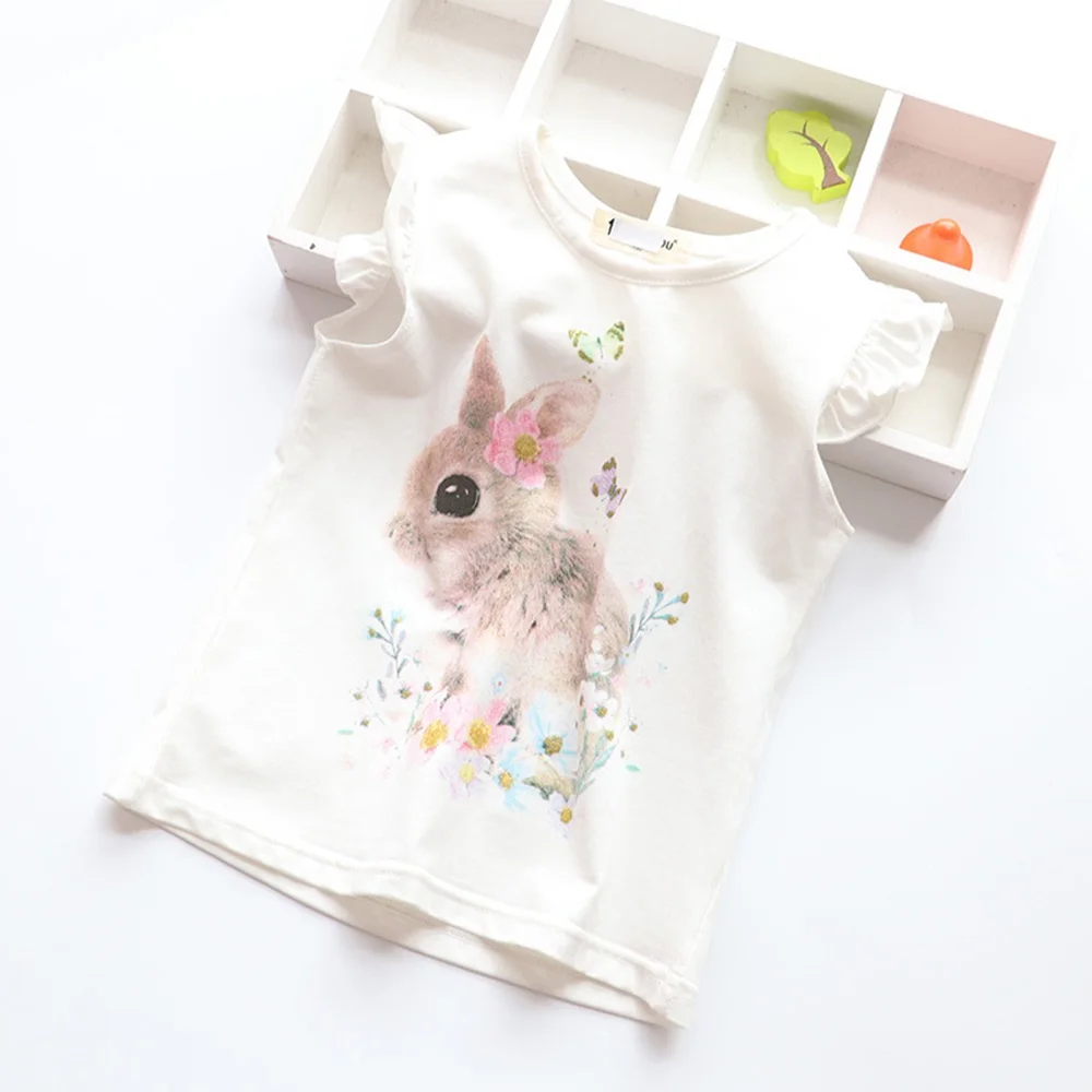 Новинка Хлопковая детская футболка Детские летние футболки с короткими рукавами