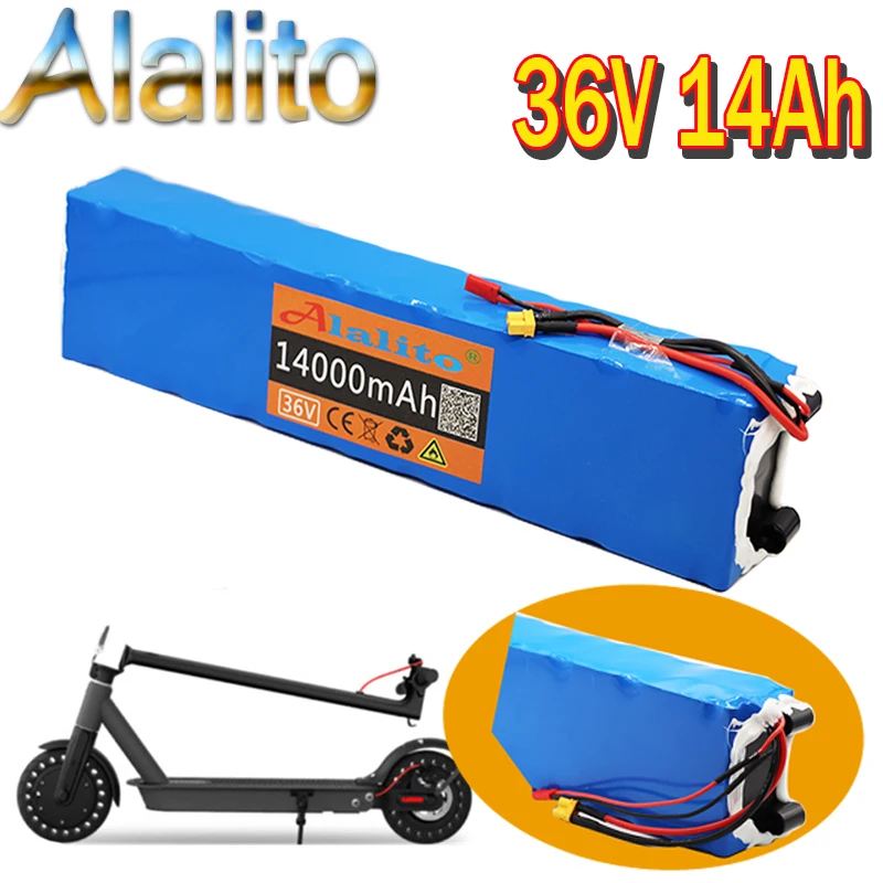 Аккумулятор Alalito для скутеров Xiaomi Mijia M365 36 В 14000 мА · ч плата BMS электрических 14 А