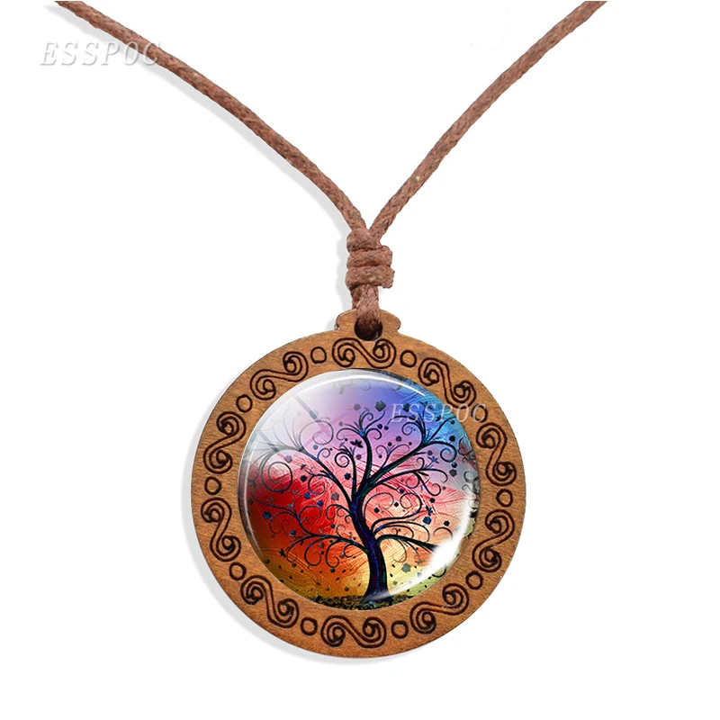 Женское ожерелье с подвеской в виде дерева жизни|Цепочки| |