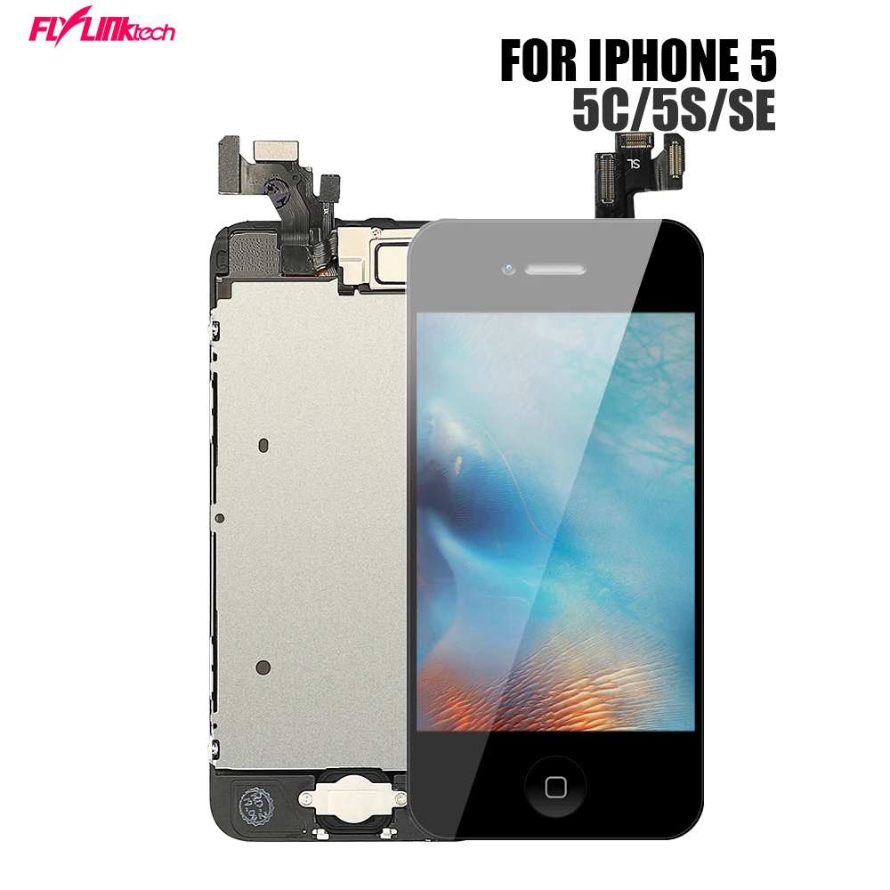 Flylinktech Мобильный телефон lcd s сенсорный экран для iphone 5 5c 5s ЖК-дисплей Замена