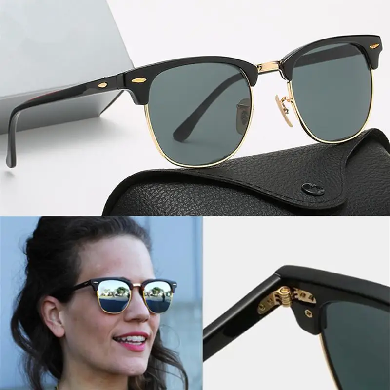 

2020 Luxury new Brand Polarized Sunglasses Men Women Pilot Sunglasses UV400 Eyewear Glasses Metal Frame Polaroid Lens